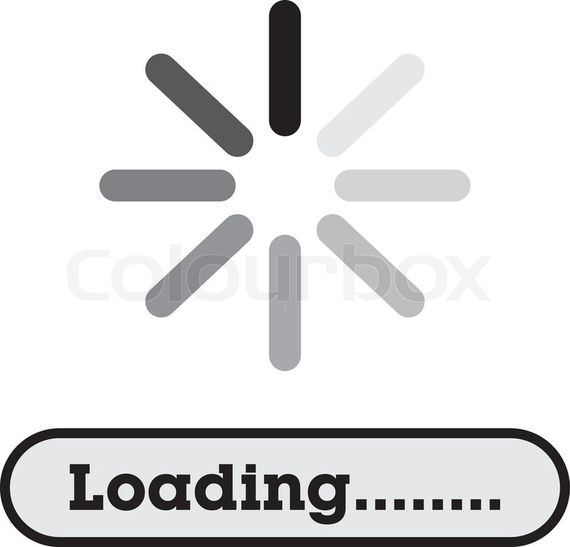 800x768 Loading Vector Icons Stock Vector Colourbox