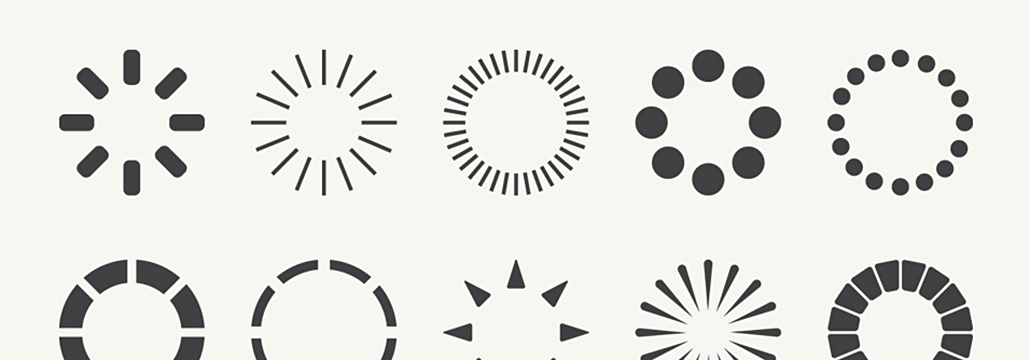 1030x360 Free Loading Vector Icons 5