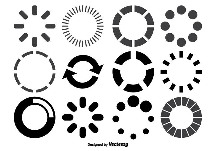 700x490 Loading Circles Shape Set