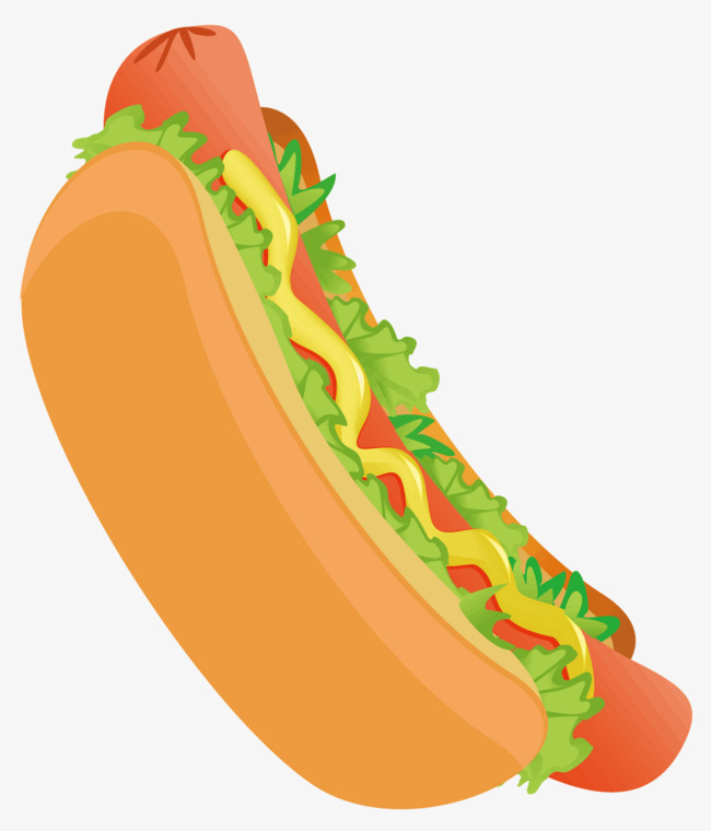 650x760 A Loaf Of Bread, Vector Diagram, Yellow Bread, Red Sausage Png And