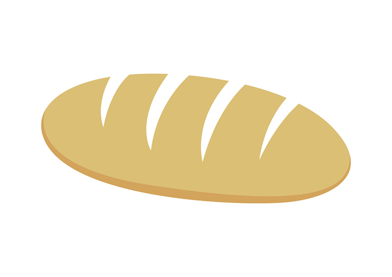 800x566 Bread Vector Icon