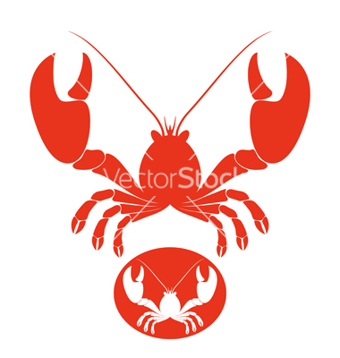 380x400 Lobster Vector Clipart Panda