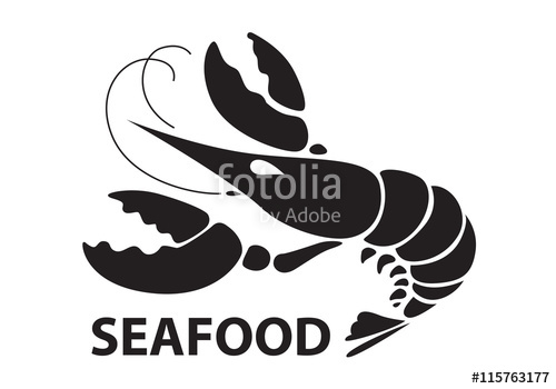 500x350 Black Lobster, Vector Stock Image And Royalty Free Vector Files