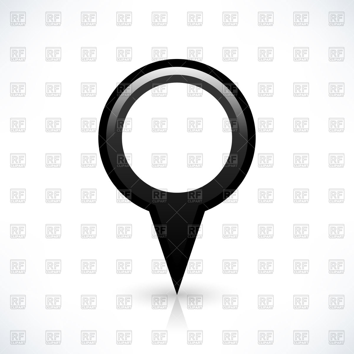 1200x1200 Round Location Marker