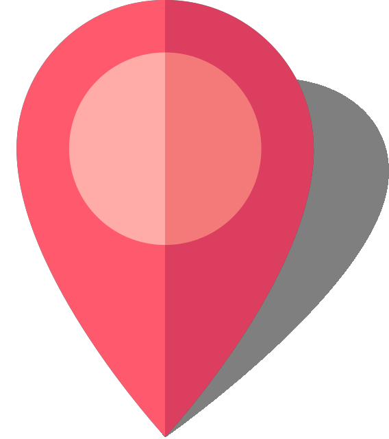 568x640 Simple Location Map Pin Icon10 Pink Free Vector Data Svg(Vector