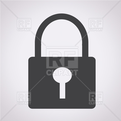 400x400 Lock Icon Vector Image Vector Artwork Of Signs, Symbols, Maps