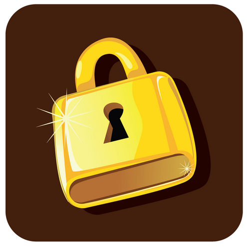 495x495 Golden Lock Vector Dragonartz Designs (We Moved