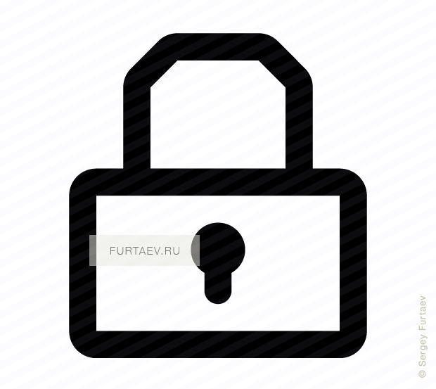 620x553 Lock Vector Icon