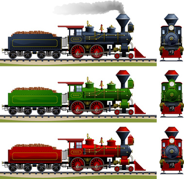 379x368 Steam Train Vector Free Vector Download (366 Free Vector) For