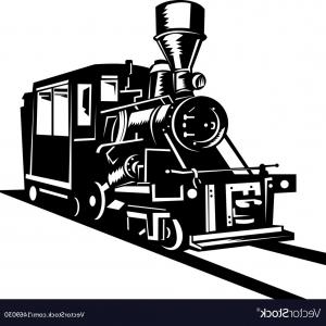 300x300 Vintage Steam Train Locomotive Vector Lazttweet