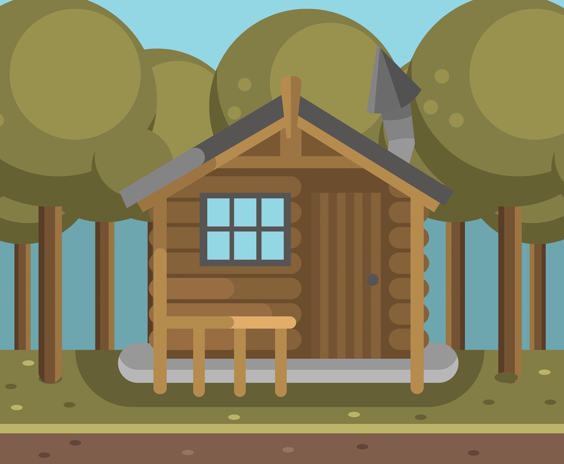 1136x936 Log Cabin Vector Vector Art Amp Graphics
