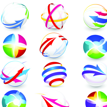 439x439 Sport Elements Logo And Icon Vector 01 Free Download