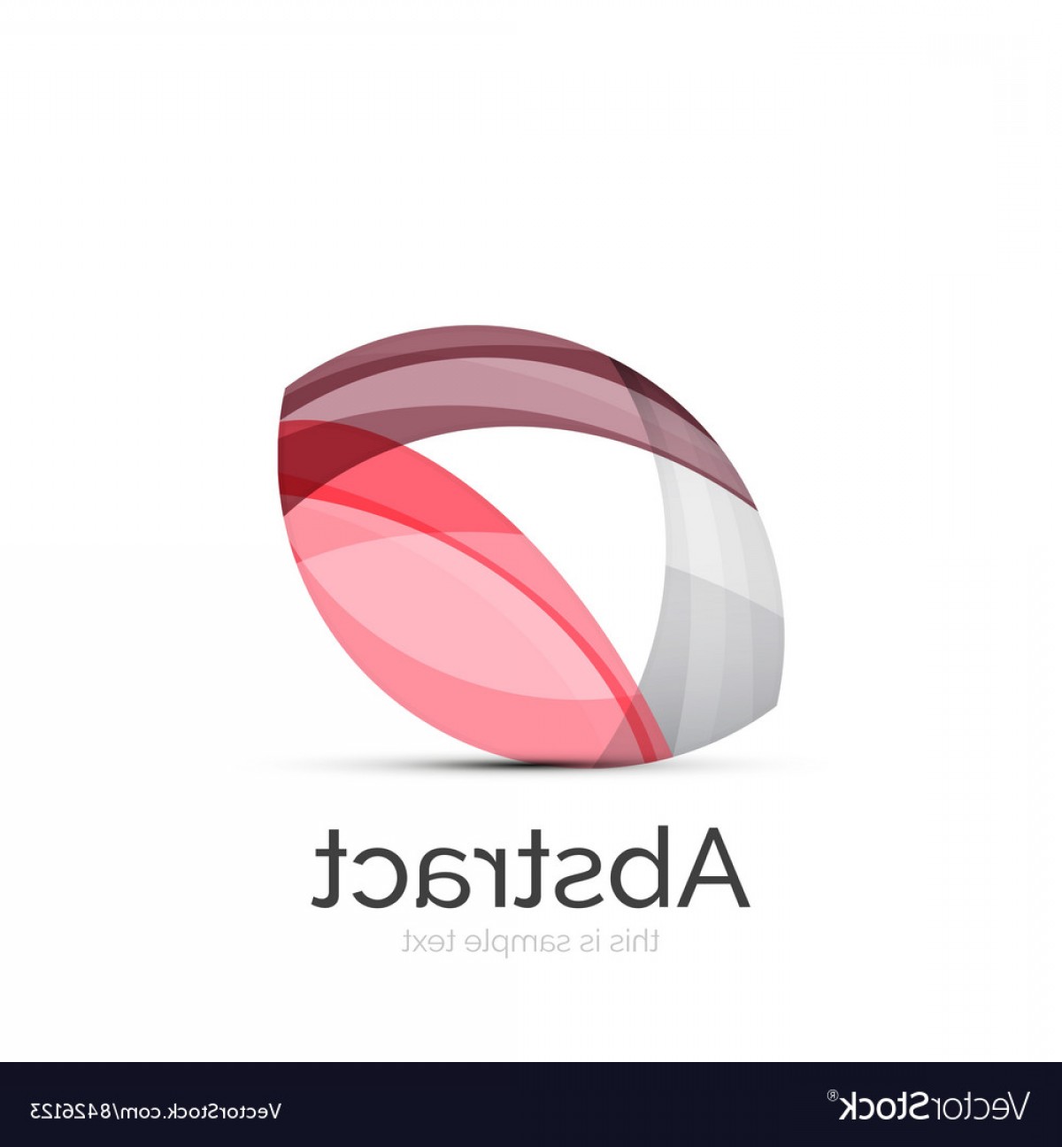 1200x1296 Circle Logo Transparent Overlapping Swirl Shapes Vector Shopatcloth