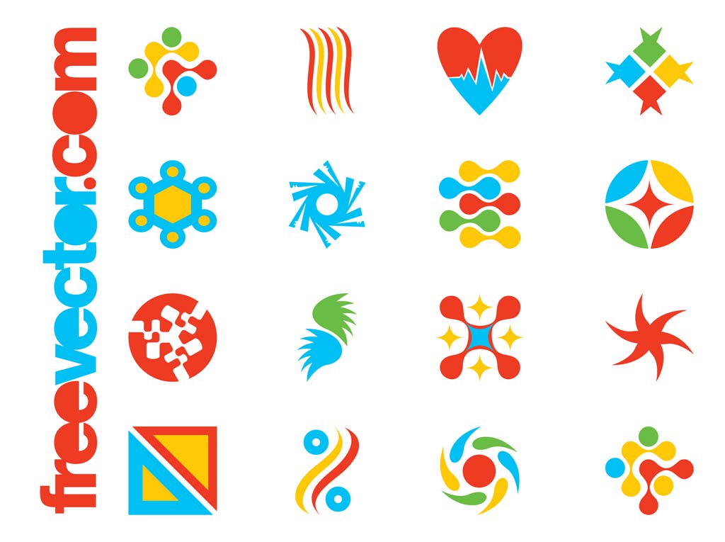 1024x765 Colorful Logo Templates Vector Art Amp Graphics
