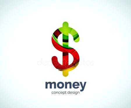 450x371 Vector Dollar Logo Template Monsoon Banner Monster Login Stock