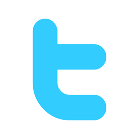 280x280 Twitter T Logo Vector Free Download