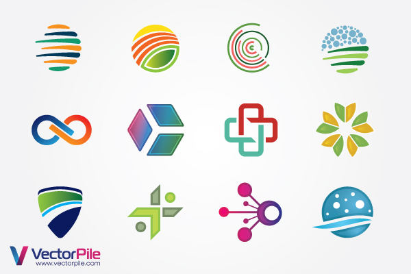 600x400 Mixed Logo Vector Design Elements Free Vector 4vector
