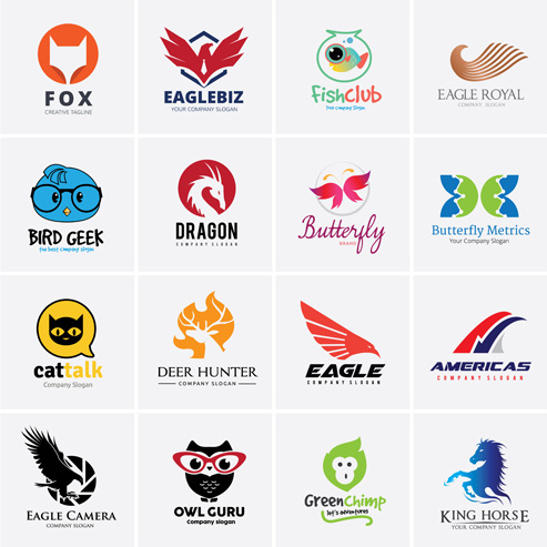 493x493 Colored Animal Logos Vector Free Vector In Encapsulated Postscript