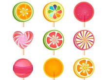 Lollipop Vector