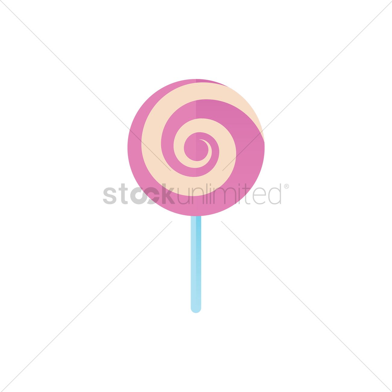 1300x1300 Lollipop Vector Image