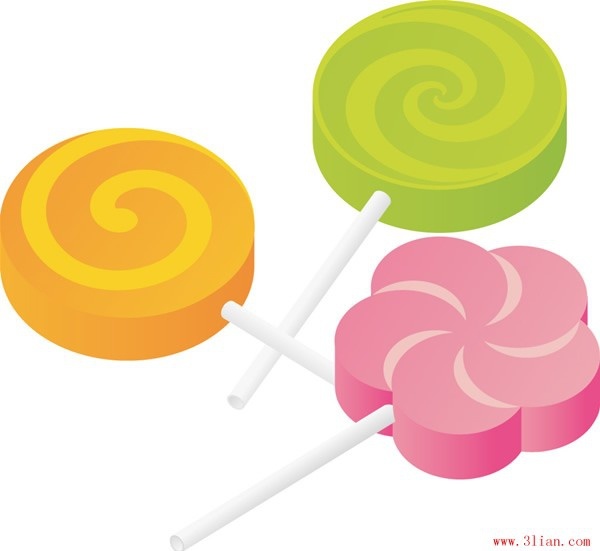 600x551 Lollipop Vector Free Vector In Adobe Illustrator Ai ( .ai ) Vector
