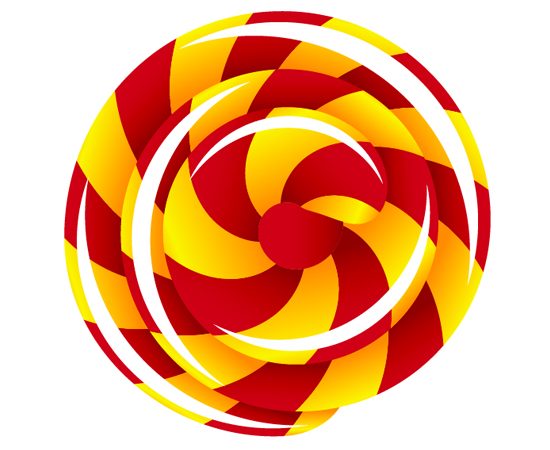 550x450 Create A Swirly Lollipop Using The Spiral Tool
