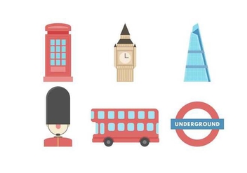 352x247 Free London Landmarks And Icons Free Vector Download 415329 Cannypic