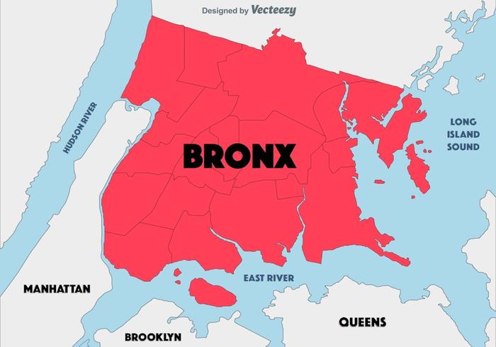 700x490 Abstract Background Of The Bronx Map