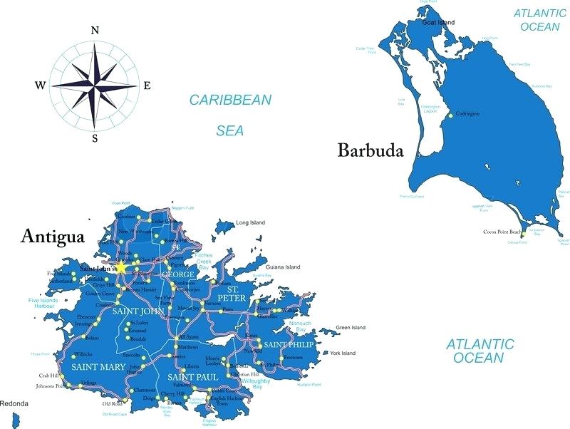800x602 Map Of Long Island Antigua