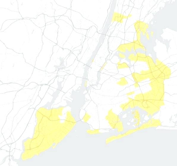 596x559 New City Boroughs Community Areas Neighborhoods Map Vector