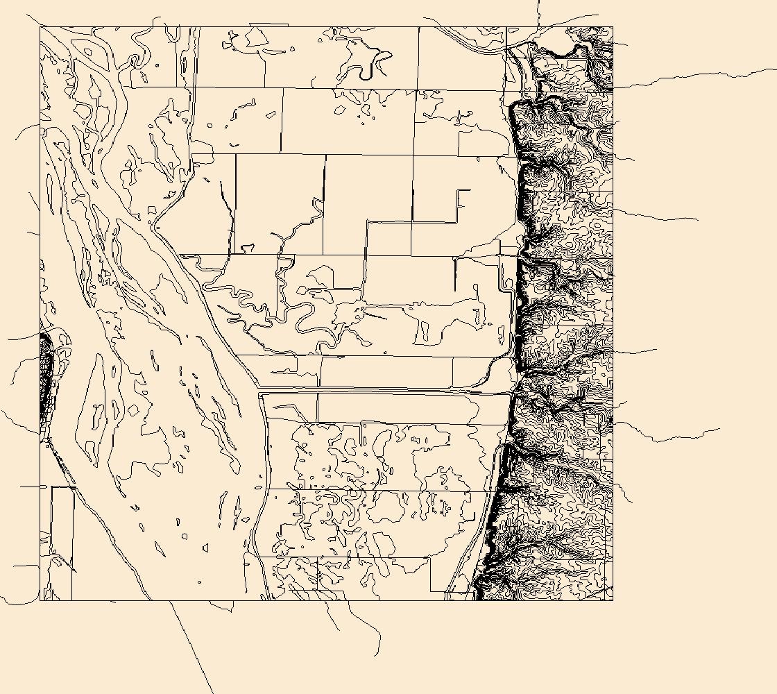1120x1000 Usgs Topo Map Vector Data (Vector) 26442 Long Island, Illinois