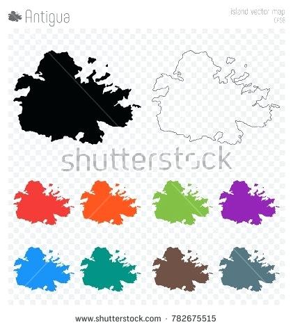 421x470 Map Of Long Island Antigua