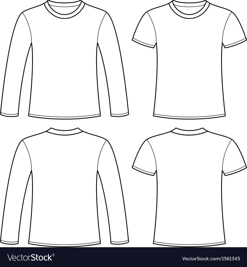Long Sleeve Shirt Vector at GetDrawings | Free download