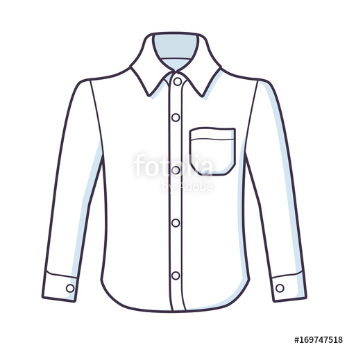 Long Sleeve Shirt Vector at GetDrawings | Free download