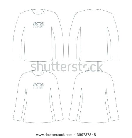 Long Sleeve Vector at GetDrawings | Free download