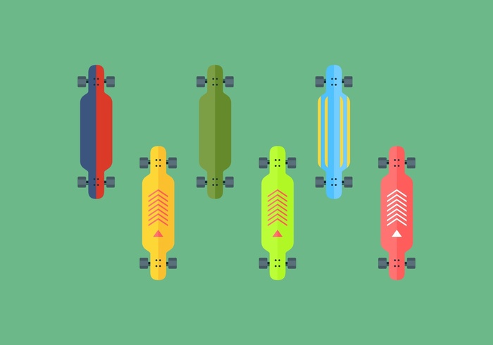 700x490 Free Longboard Vector 1 Free Vectors Ui Download