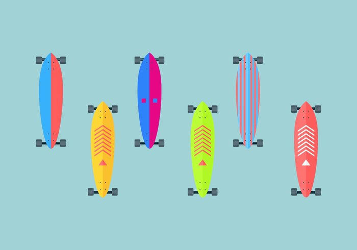 Longboard Vector at GetDrawings | Free download