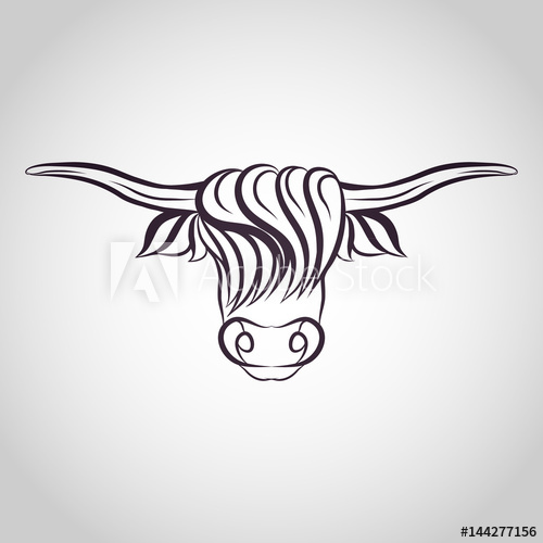 500x500 Yak Logo Vector Icon Illustrator