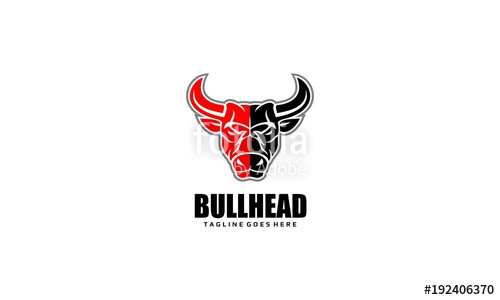 500x300 Bull Head Logo Vector Stock Image And Royalty Free Vector Files