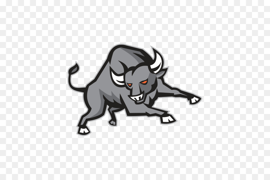 900x600 Texas Longhorn Charging Bull Vector Graphics Illustration