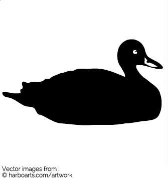 335x355 Download Duck Silhouette