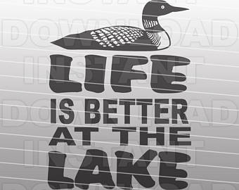 340x270 Loon Vector Etsy