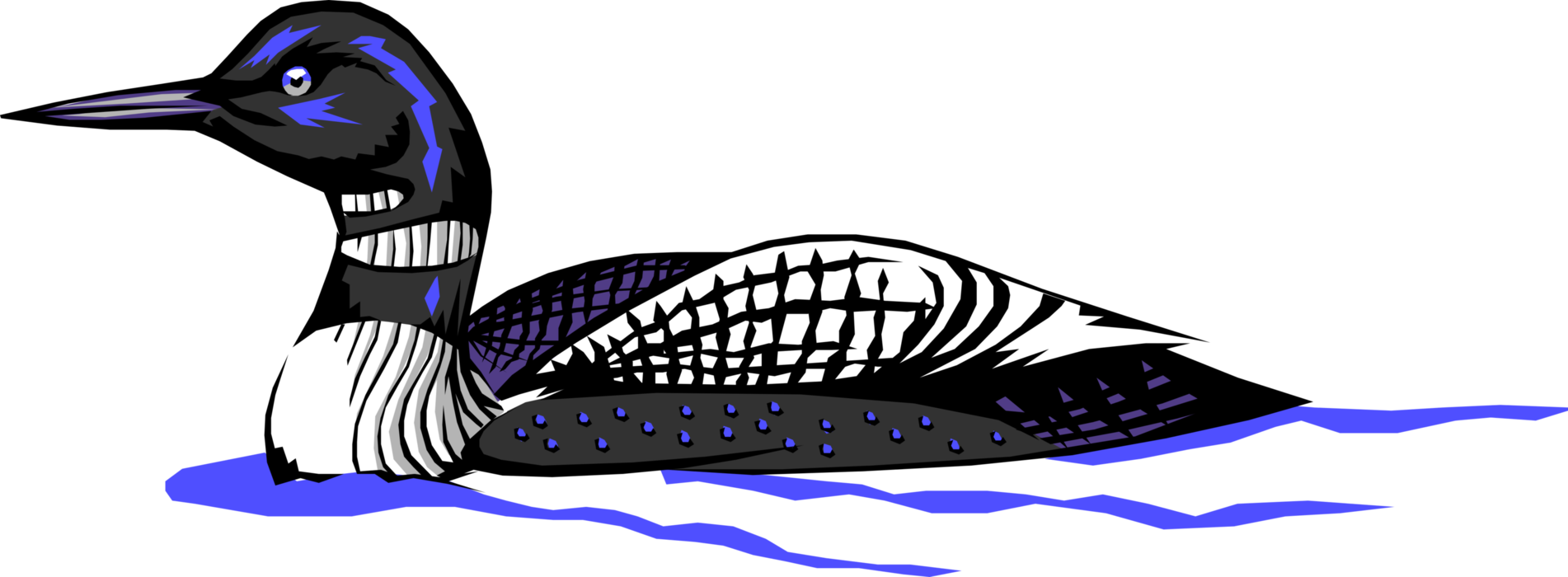 1902x700 Loon Vector ~ Frames ~ Illustrations ~ Hd Images ~ Photo Designs
