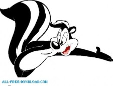 225x171 Looney Tunes Pepe 1 Free Vector 4vector