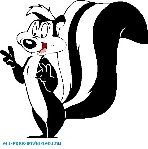 501x505 Looney Tunes Pepe 2 Free Vector In Encapsulated Postscript Eps