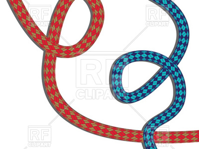 400x300 Climbing Rope Loop Vector Image Vector Artwork Of Design