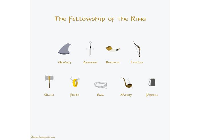 700x490 The Lord Of The Rings Vectors Free Vector Art