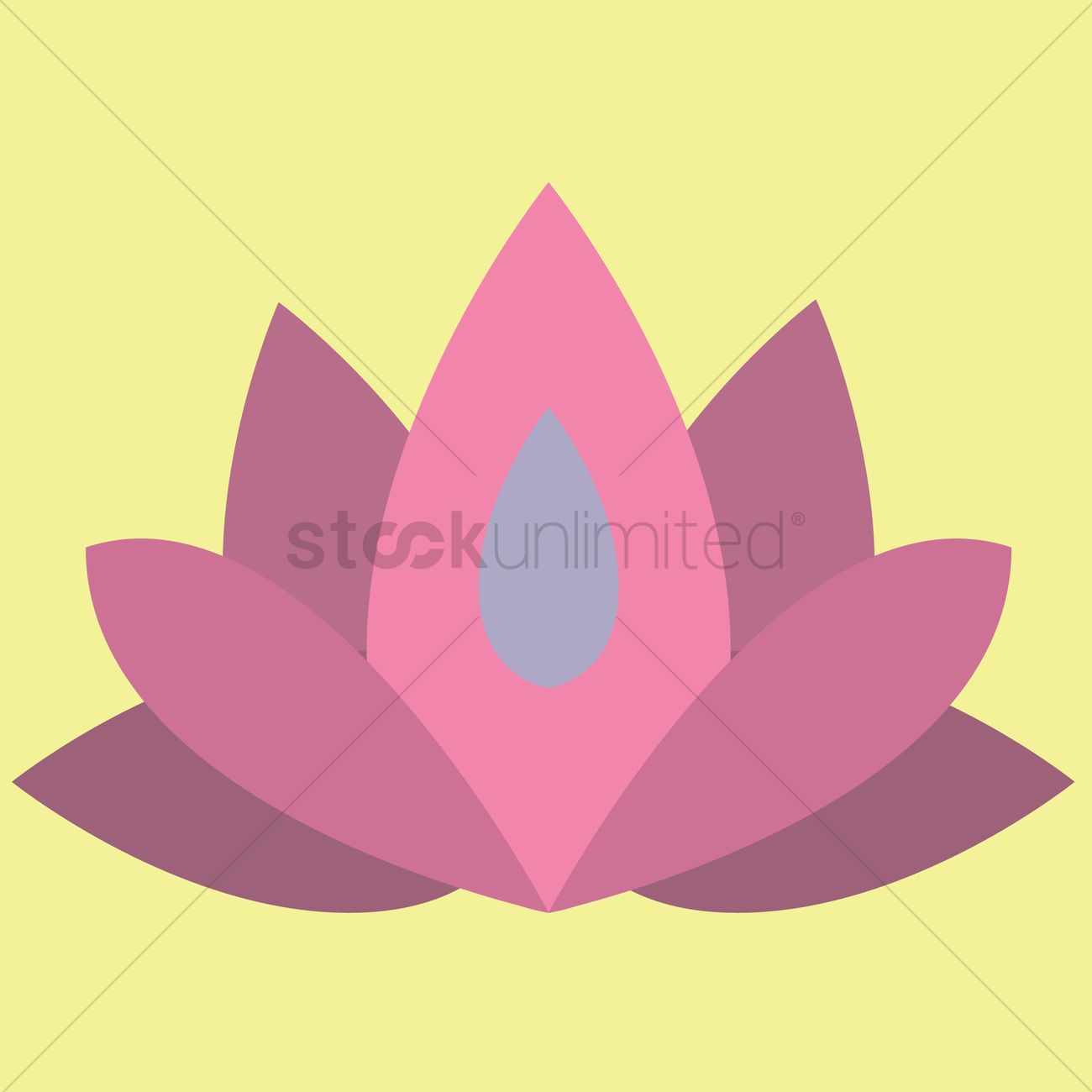 Lotus Flower Vector At Getdrawings Free Download 5091