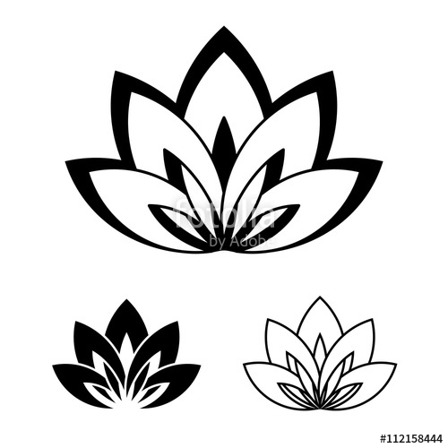 500x500 Lotus Flower As A Symbol Of Yoga Stock Image And Royalty Free