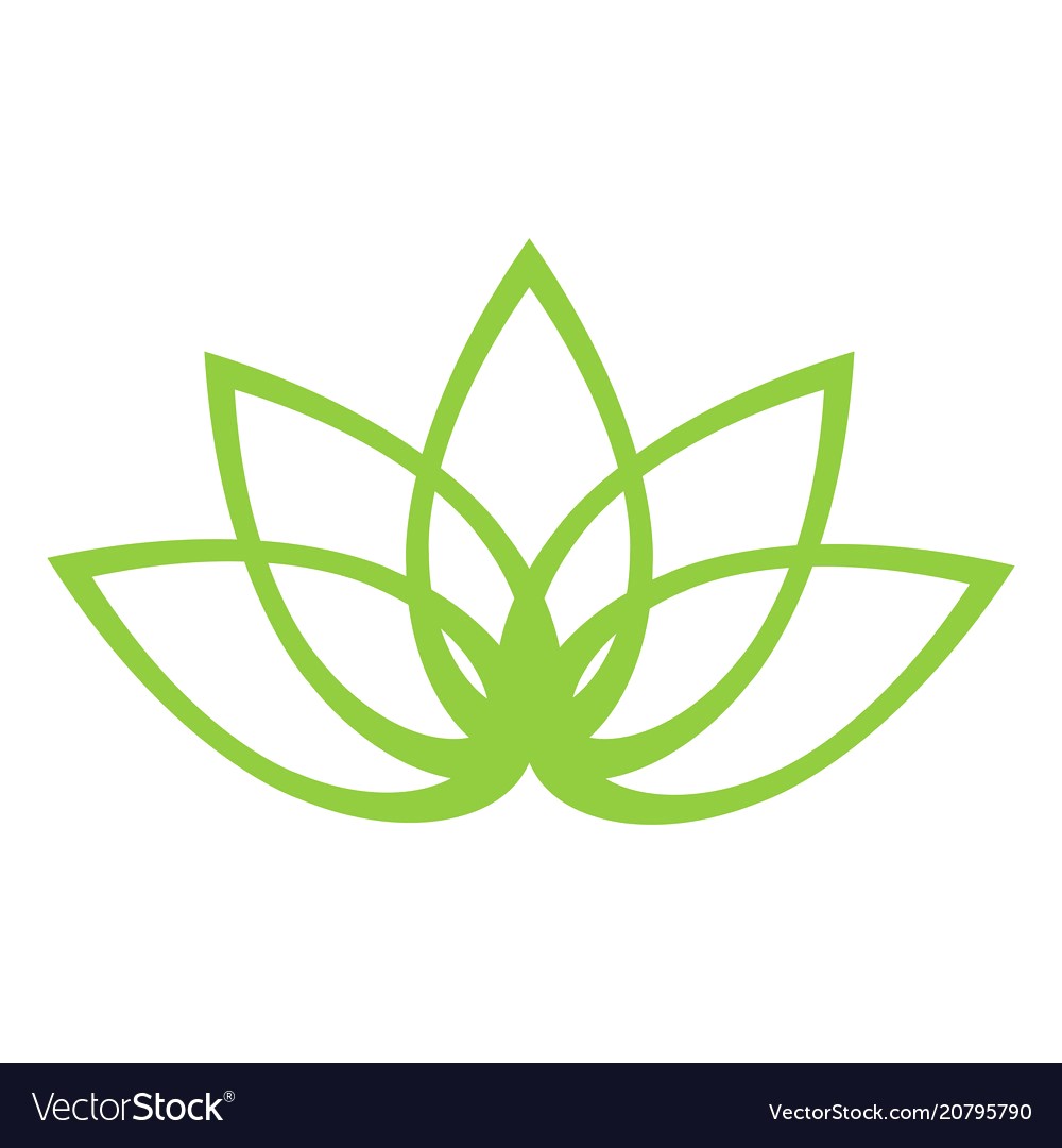 1000x1080 Outline Of A Lotus Flower Vector 20795790 13
